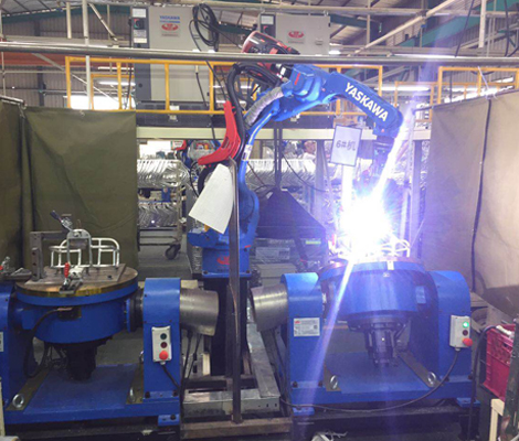 机器人焊铝图片-济南冠森自动化设备有限公司