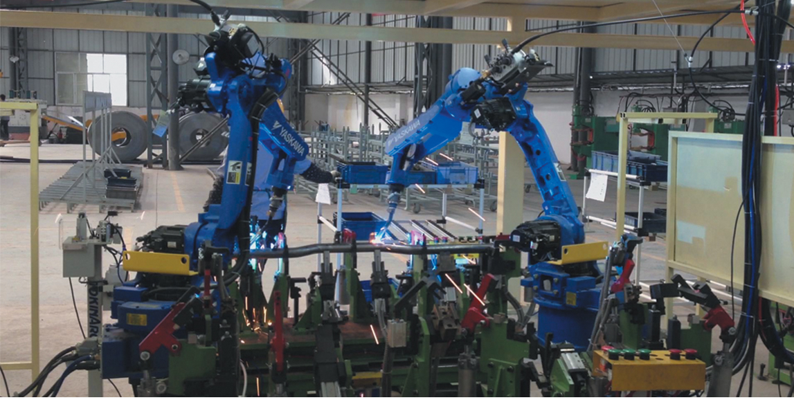 汽车仪表盘支架自动化焊接工作站-济南冠森自动化设备有限公司