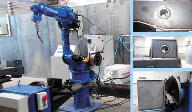 采暖炉内胆机器人焊接工作站-济南冠森自动化设备有限公司
